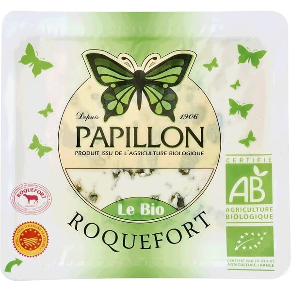 QUEIJO ROQUEFORT DOP BIOLÓGICO UNIDADE - PAPILLON