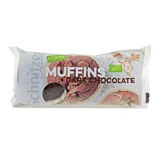 Muffin de chocolate preto bio - Schnitzer