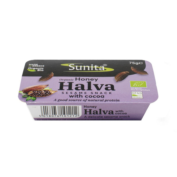 Halva with organic dark chocolate - Sunita