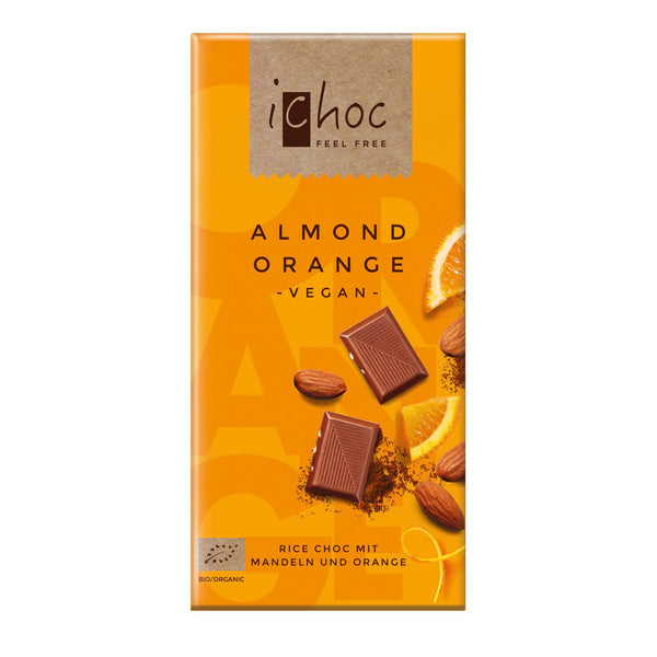 iChoc Chocolate Almonds and Orange