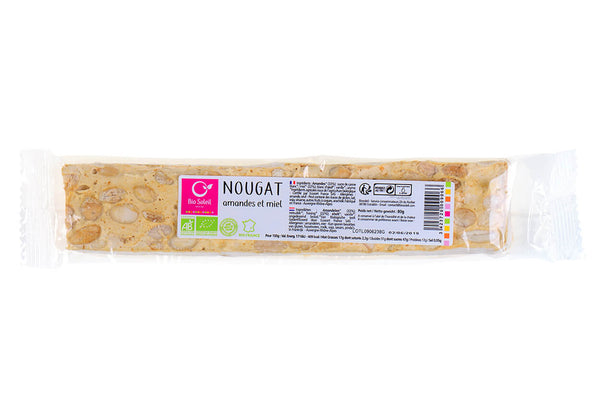 Nougat with organic almonds - Bio Soleil