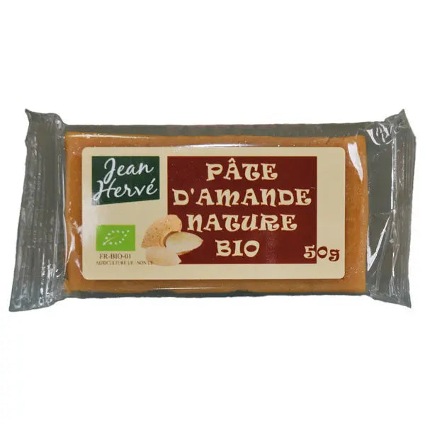 Bio natural almond paste bar - Jean Hervé.