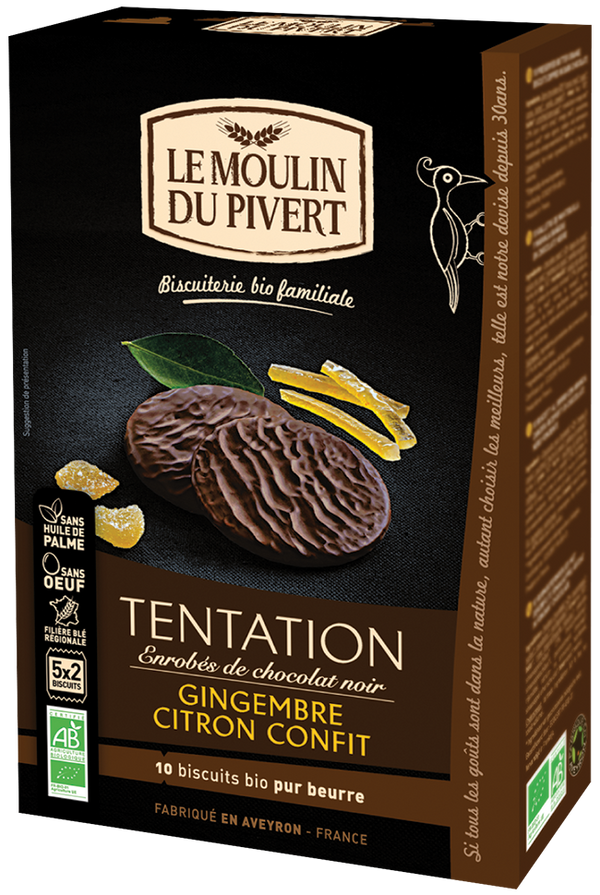 Tentation gingembre citron confit